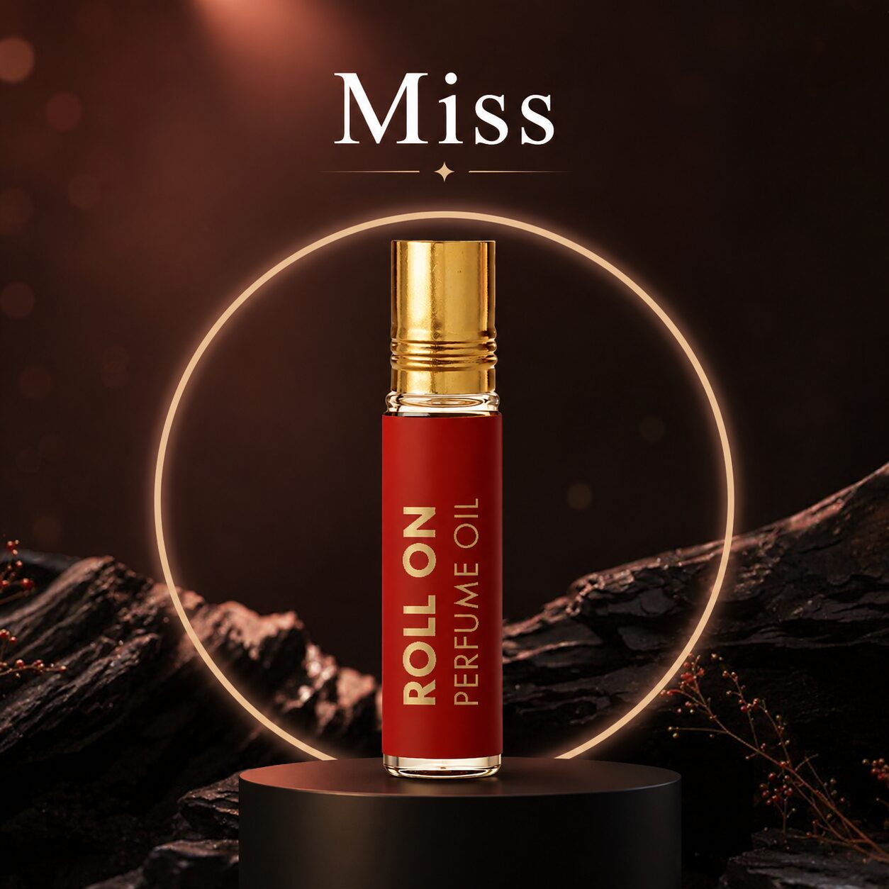 Laxsa Miss Non Alcoholic Roll-On Attar Perfume Oil 8ml