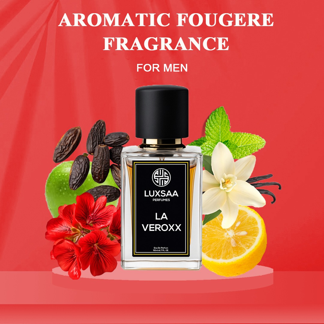 Laxsa La Verox Perfume for Men 50ml | Long Lasting Aromatic Fougere Fragrance