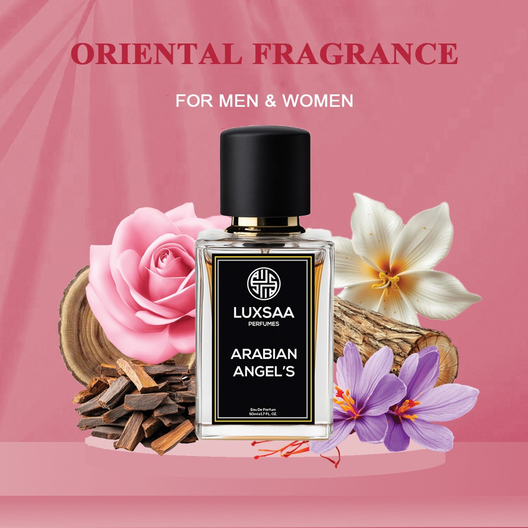 Laxsa Arabian Angles Perfume for Men & Women 50ml | Long Lasting Oriental fragrance