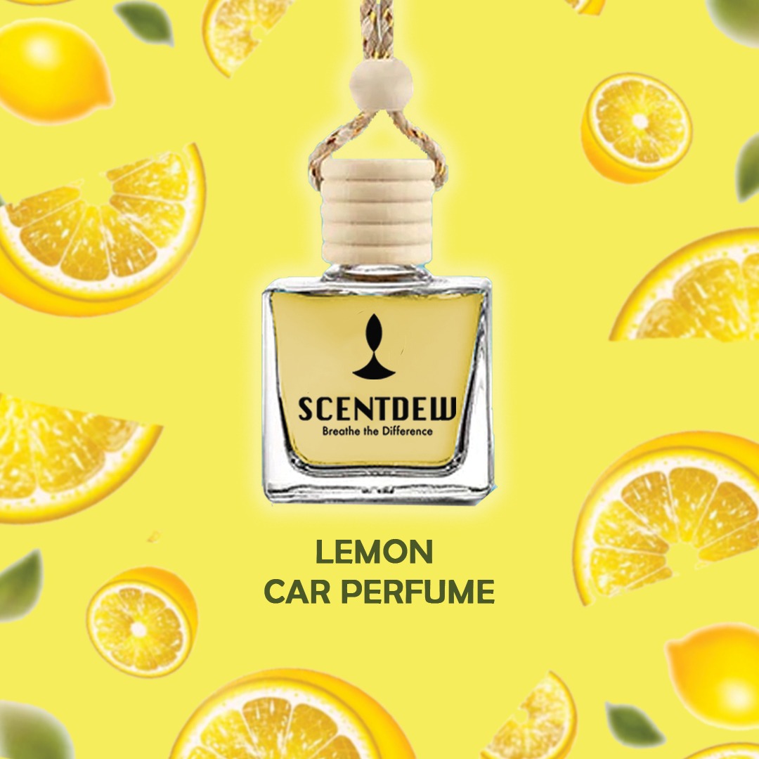 Lemon Car Hanging Perfume by Scentdew