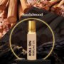 Laxsa Sandalwood Non Alcoholic Roll-On Attar Perfume Oil 8ml