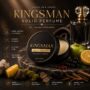 Top notes are Bergamot, Black Currant, Apple, Lemon and Pink Pepper; middle notes are Pineapple, Patchouli and Moroccan Jasmine; base notes are Birch, Musk, oak moss, Cedarwood and Ambroxan.