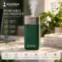 SCENTDEW green portable USB humidifier with fine mist